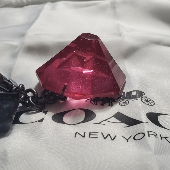 Disney X Coach Gem Bag Charm - Picture 3 of 10